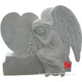 High Quality Weeping Angel Carved Headstone/Tombstone